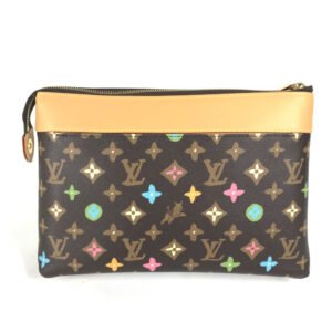 LOUIS VUITTON Clutch bag M83568 Canvas, Monogram Craggy Canvas Brown Monogram Craggy Pochette Voyage Souple | AlmaBagz