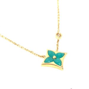 LOUIS VUITTON Necklace Q03276 18K Yellow Gold gold Star Blossom BB | AlmaBagz