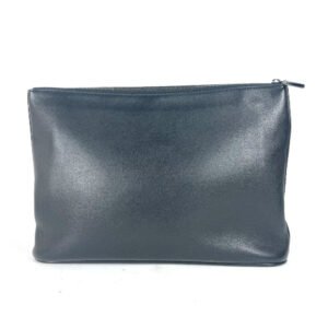 LOUIS VUITTON Clutch bag M63268 leather black Dark annity pochette cosmos | AlmaBagz