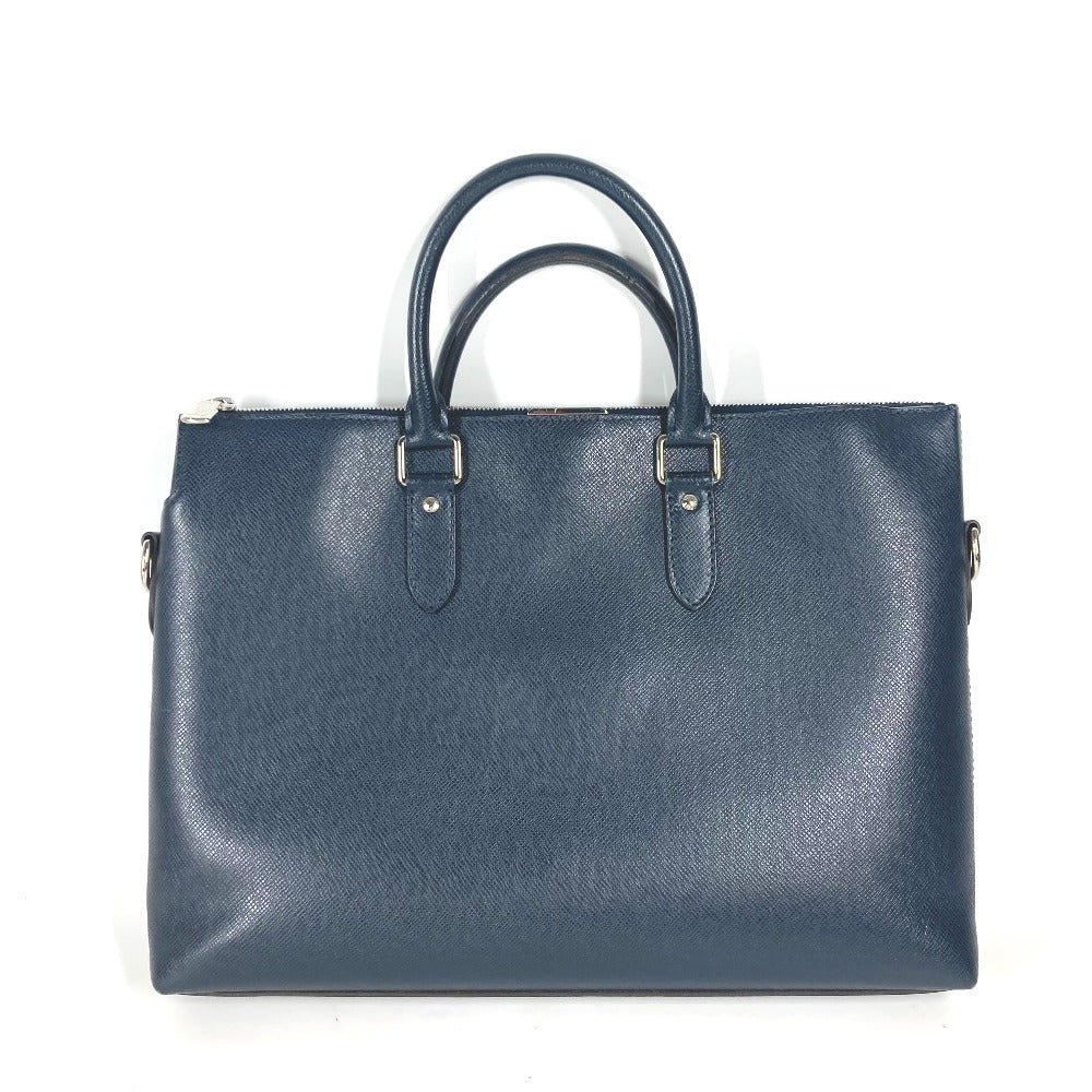 LOUIS VUITTON Business bag M33417 Taiga Leather Navy Taiga Anton | AlmaBagz