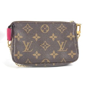 LOUIS VUITTON Handbag M62087 Monogram canvas Brown Monogram Mini pochette Accessoires | AlmaBagz