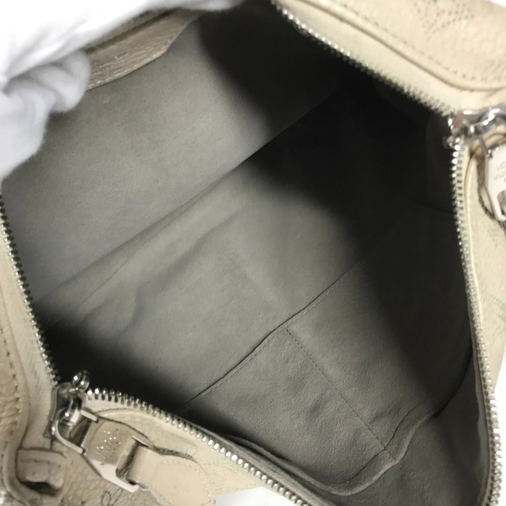 LOUIS VUITTON Shoulder Bag M94275 monogram mahina leather beige Monogram Mahina Serene PM | AlmaBagz - Image 12