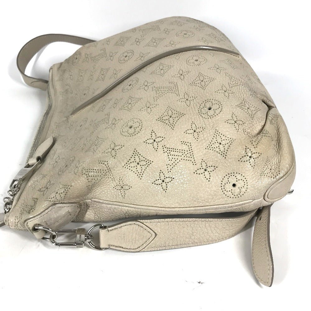 LOUIS VUITTON Shoulder Bag M94275 monogram mahina leather beige Monogram Mahina Serene PM | AlmaBagz - Image 5