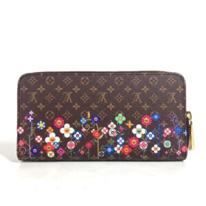 LOUIS VUITTON Long Wallet Purse M14162 Monogram canvas Brown Japan exclusive LV × TM Zippy wallet | AlmaBagz