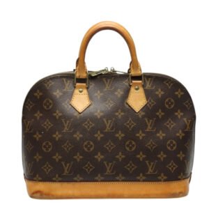 LOUIS VUITTON Handbag M51130 Monogram canvas Brown Monogram Discontinued Alma | AlmaBagz