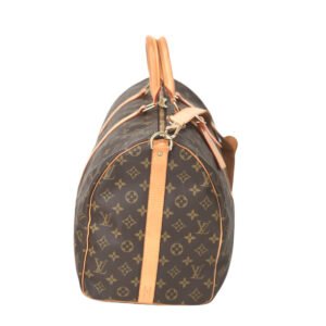 LOUIS VUITTON Boston Duffel bag M41416 Monogram canvas Brown Monogram Keepall ・bandouliere 50 | AlmaBagz