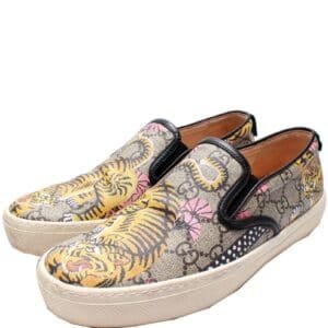 Gucci Supreme Slip On Sneakers Size 37 | AlmaBagz