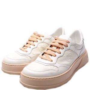 Gucci Embossed Leather Sneakers Size 39 | AlmaBagz