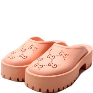 Gucci Rubber Lug Sole Platform Sandals Size 40 | AlmaBagz