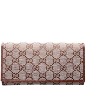 Gucci Canvas Long Wallet 346058 | AlmaBagz