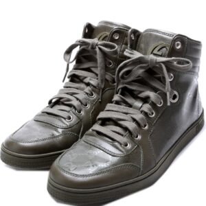 Gucci Imprime Interlocking G Hightop Sneakers Mens Size 7 | AlmaBagz