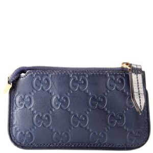 Gucci Leather Key Pouch 447964 | AlmaBagz