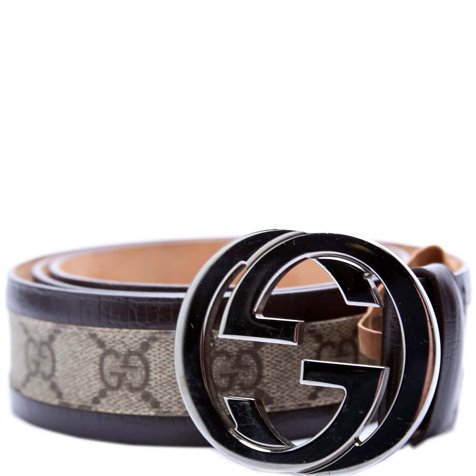 Gucci Supreme Belt Size 95/38 142930 | AlmaBagz