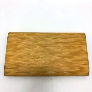 LOUIS VUITTON Long Wallet Purse M63389 Epi Leather purple Epi Portefeuille International | AlmaBagz