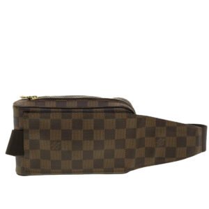 Louis Vuitton Brown Canvas Geronimos shoulder bag | AlmaBagz