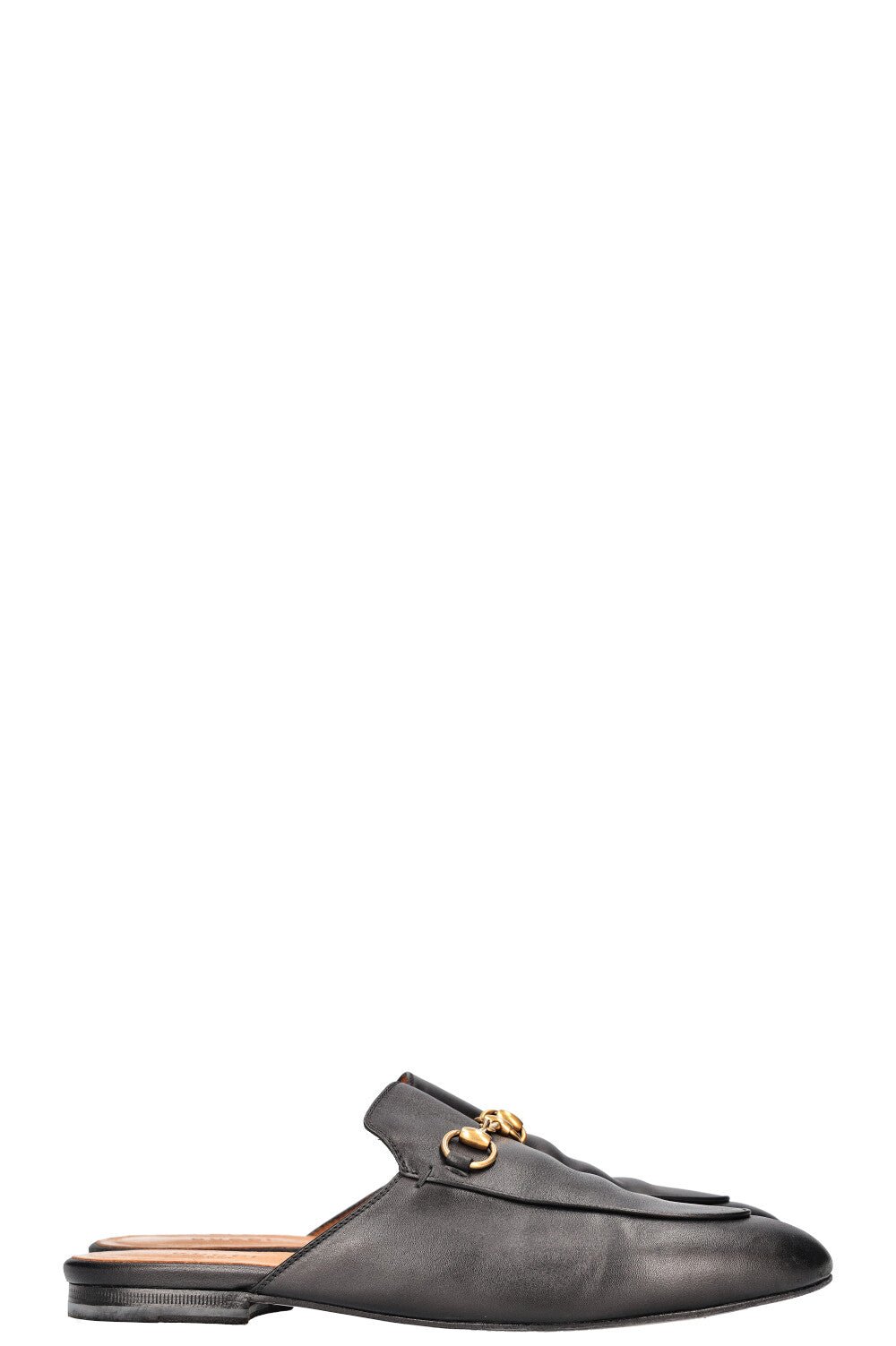 GUCCI Princetown Mules Leather Black | AlmaBagz