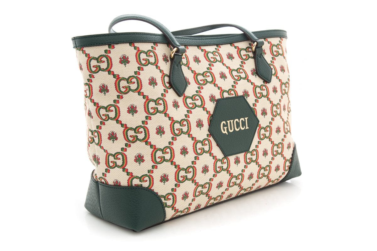 Gucci 100th Anniversary Ophidia Med Tote | AlmaBagz - Image 2