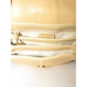 Gucci Horsebit Vintage Pursesdesigner Purses Buttery Pale Yellow Colored Leather Shoulder Bag | AlmaBagz