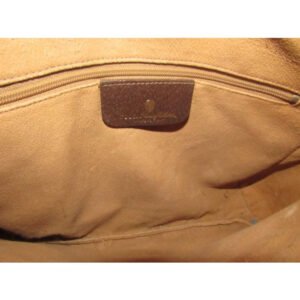 Gucci Vintage Pursesdesigner Purses Shades Of Brown Large G Logo Print Coated Canvas And Leather Wit | AlmaBagz