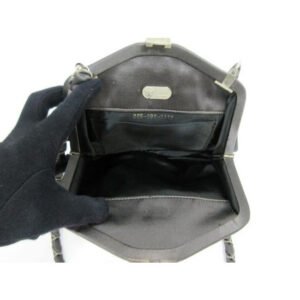 Gucci Evening W Early Enamel And Clasp Black Silkrhinestone Corde Shoulder Bag | AlmaBagz