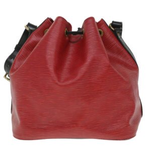Louis Vuitton Red Leather Noe shoulder bag | AlmaBagz