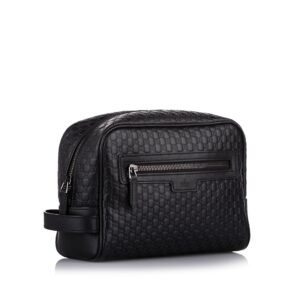 Gucci Black Microguccissima Clutch | AlmaBagz