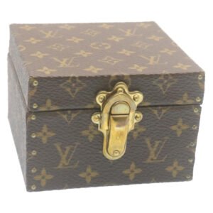 Louis Vuitton Gray Canvas Jewelry case wallet accessories | AlmaBagz