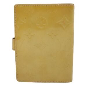 Louis Vuitton Beige Patent leather Agenda wallet accessories | AlmaBagz