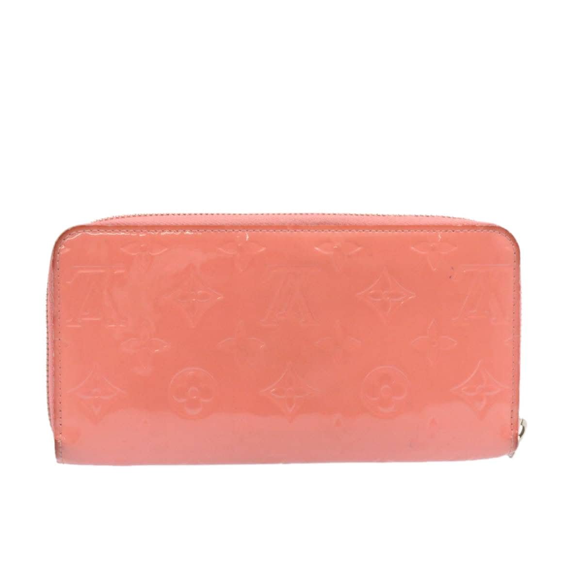 Louis Vuitton Pink Patent leather Zippy wallet wallet accessories | AlmaBagz