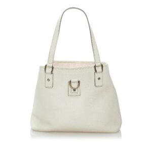 Gucci Small D-Ring Leather Tote Bag | AlmaBagz