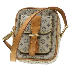 Louis Vuitton Blue Canvas Juliette shoulder bag | AlmaBagz