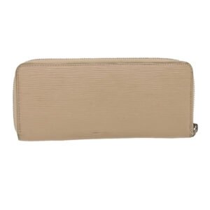 Louis Vuitton Beige Leather Portefeuille Clemence wallet accessories | AlmaBagz