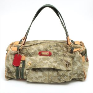 Louis Vuitton Monogram Camouflage Denim Travel Bag | AlmaBagz
