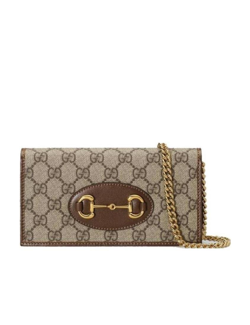 Gucci Horsebit 1955 Collection Chain Strap Wallet | AlmaBagz
