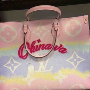 Louis Vuitton OnTheGo Tote Limited Edition Cities Escale Monogram Giant GM | AlmaBagz
