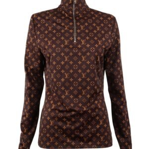 Louis Vuitton Monogram Turtleneck Long Sleeve Top. | AlmaBagz