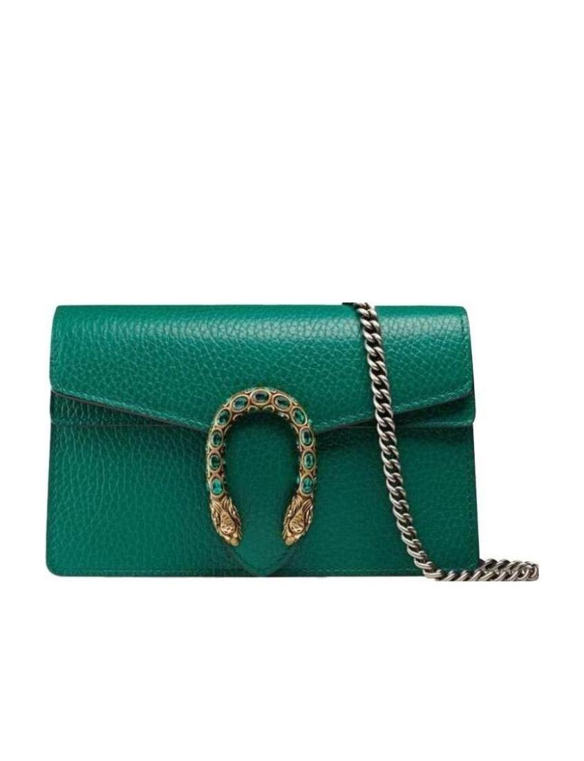 Gucci Dionysus Collection Leather Super Mini Handbag | AlmaBagz
