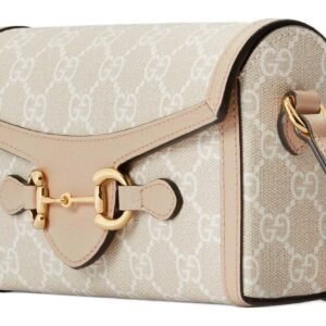 GUCCI Horsebit 1955 mini 'Khaki' 699296-UULBG-9683 | AlmaBagz