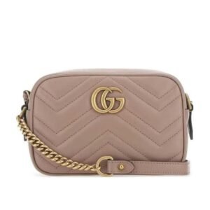 Gucci GG Marmont Collection Quilted Mini Handbag | AlmaBagz