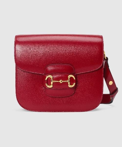 Gucci 1955 Horsebit Shoulder Bag Red | AlmaBagz - Image 8