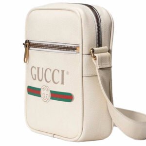 GUCCI Print Messenger Bag 'White' 523591-0QRAT-8820 | AlmaBagz