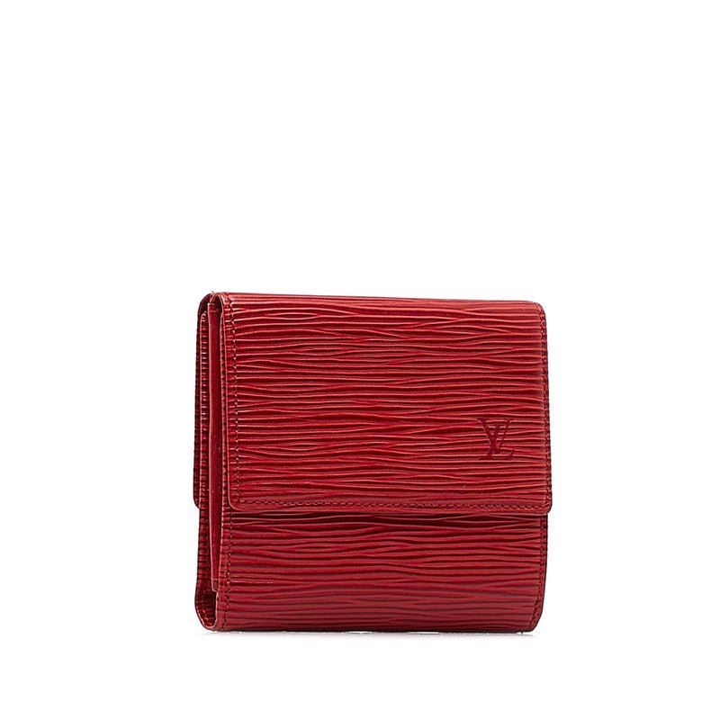 Louis Vuitton Epic Portemonnaie Belle Carthage Three Folded Wallet M6348E Castilian Red Leather Louis Vuitton | AlmaBagz