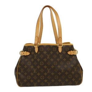 Louis Vuitton Brown Canvas Batignolles Horizontal tote bag | AlmaBagz
