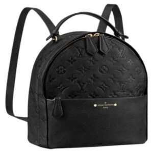 Louis Vuitton Sorbonne Backpack Monogram Empreinte Leather Noir | AlmaBagz