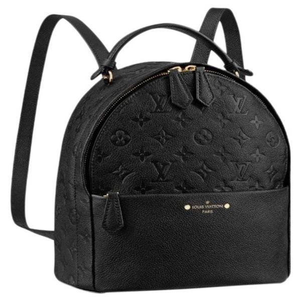 Louis Vuitton Sorbonne Backpack Monogram Empreinte Leather Noir | AlmaBagz