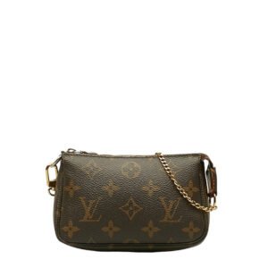 Louis Vuitton Monogram M58009  PVC/Leather Brown Ladies and Gentlemen | AlmaBagz