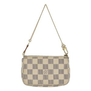 Louis Vuitton ocker Canvas Pochette accessoires handbag bag | AlmaBagz
