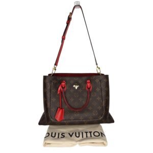 Louis Vuitton Monogram Flower Zipped Tote Coquelicot | AlmaBagz