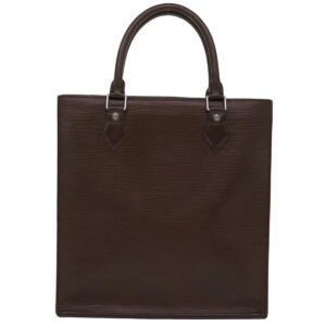 Louis Vuitton Brown Leather Sac plat handbag bag | AlmaBagz