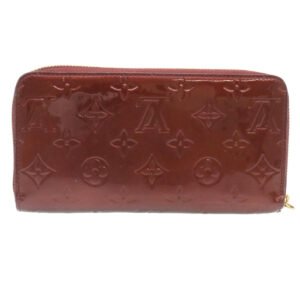 Louis Vuitton Red Patent leather Zippy wallet wallet accessories | AlmaBagz